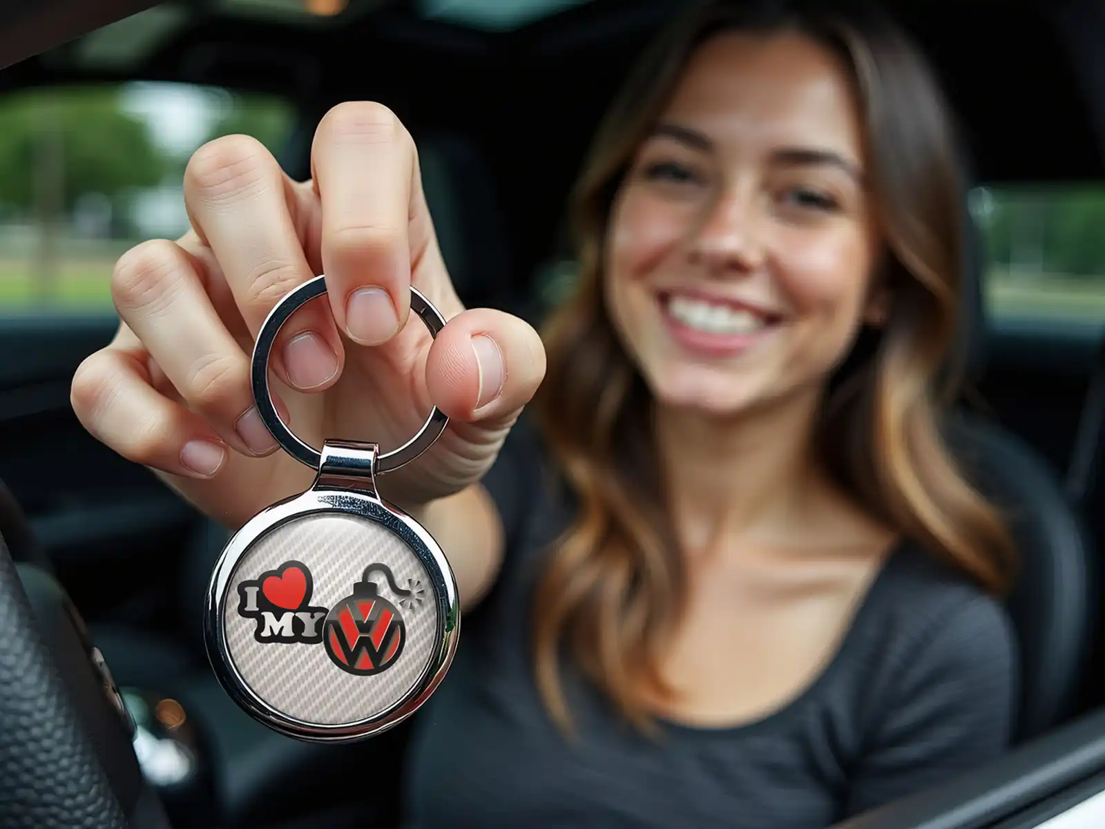 Keychain Customizable Style Alloy Build